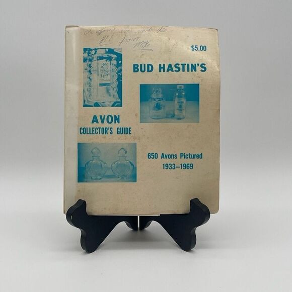 BUD HASTIN’S Avon Collector’s Guide 650 Bottles 1933–1969 Book w/ Price Sheets - Picture 1 of 12